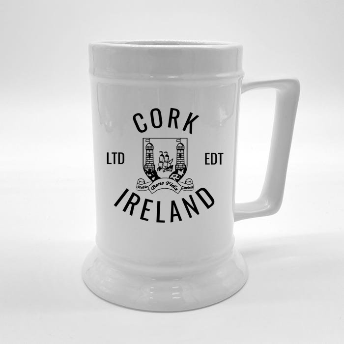 Cork Ireland County Celtic Gaelic Football And Hurling Cool Gift Front & Back Beer Stein