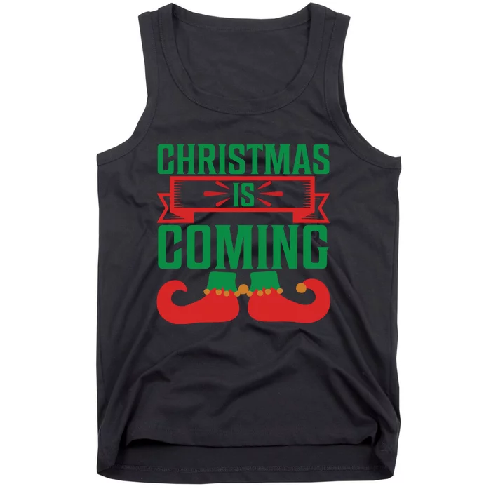 Christmas Is Coming Tank Top