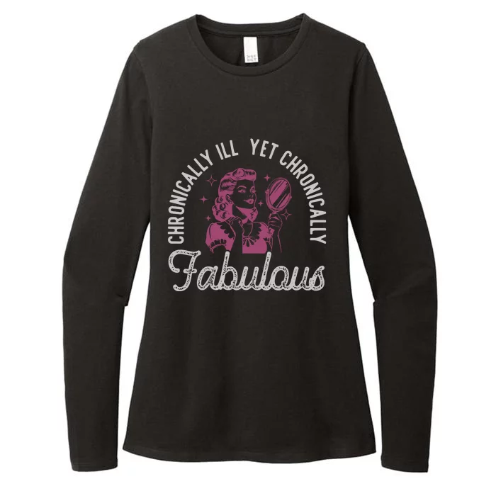 Chronic Illness Womens CVC Long Sleeve Shirt