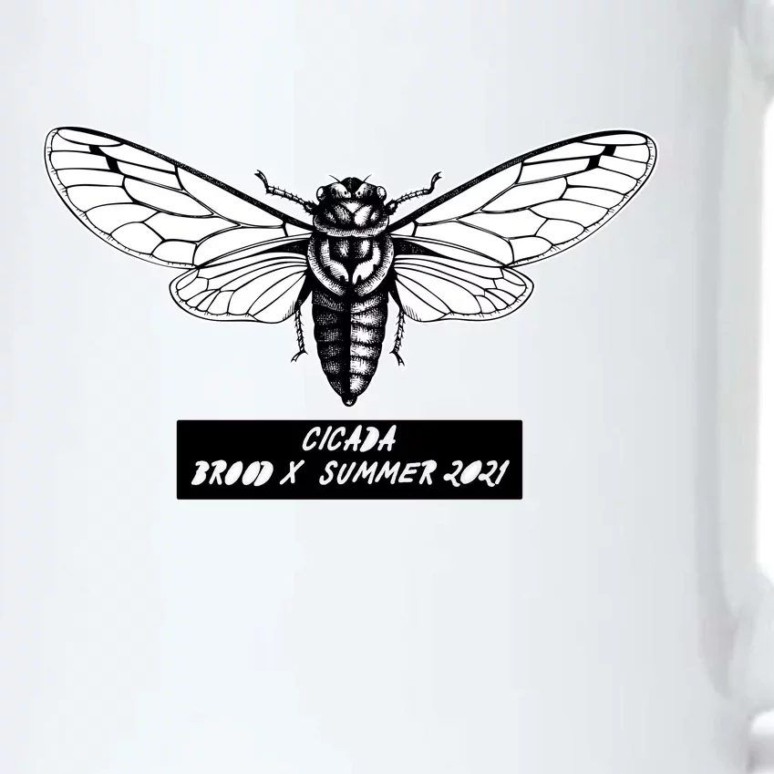 Cicada Brood X Summer 2021 Black Color Changing Mug