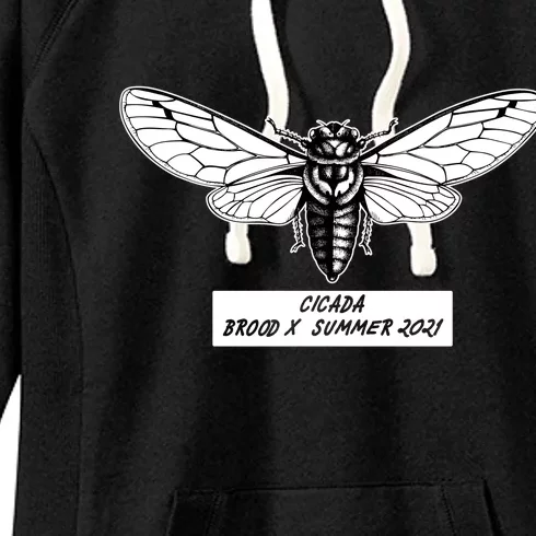 Cicada Brood X Summer 2021 Women's Fleece Hoodie