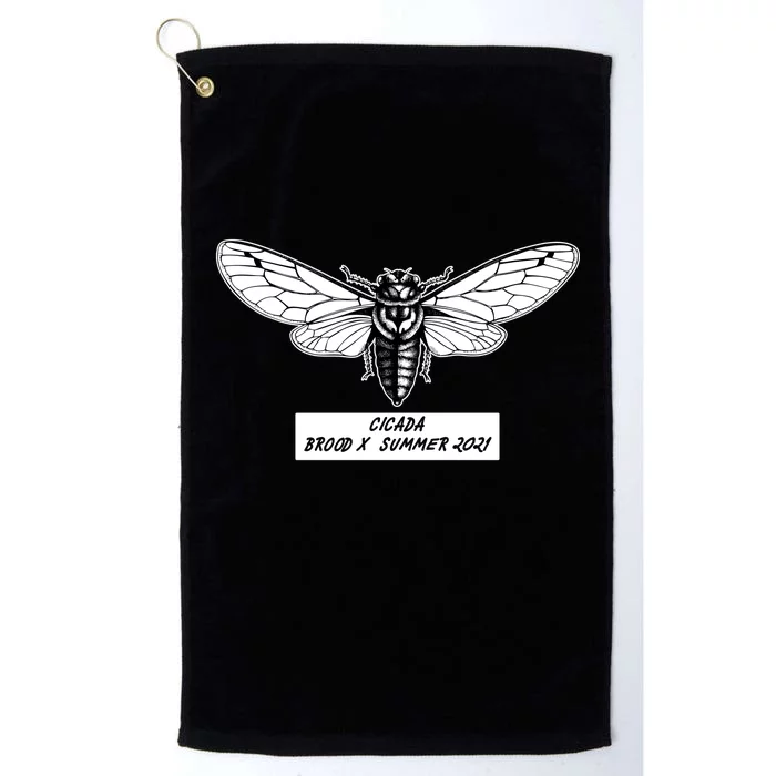 Cicada Brood X Summer 2021 Platinum Collection Golf Towel