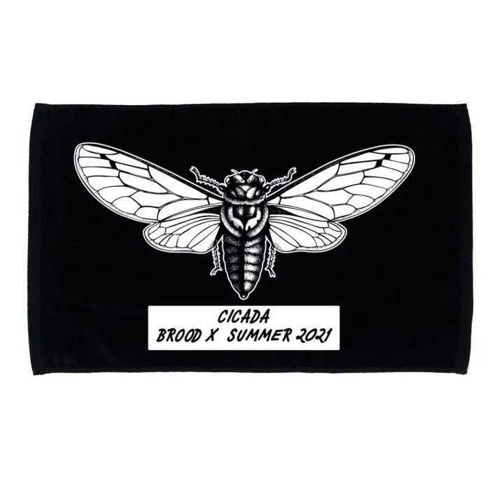 Cicada Brood X Summer 2021 Microfiber Hand Towel