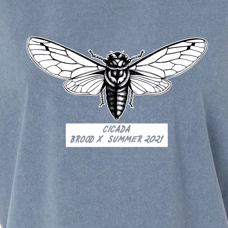 Cicada Brood X Summer 2021 Garment-Dyed Women's Muscle Tee