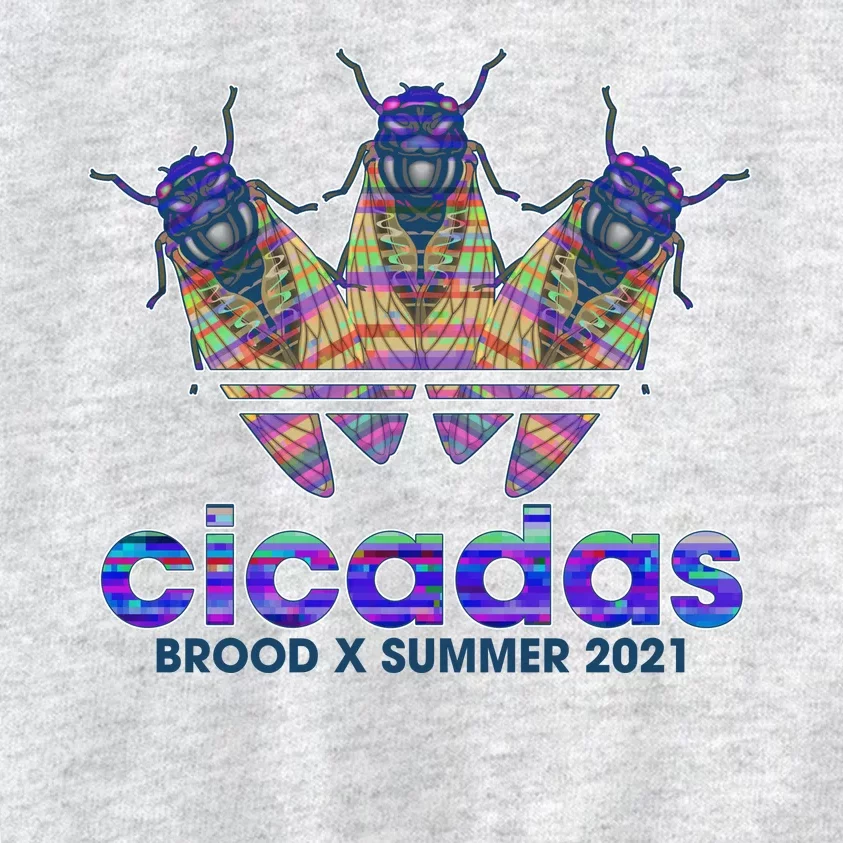 Cicadas Brood X Summer 2021 Sport Logo Kids Sweatshirt