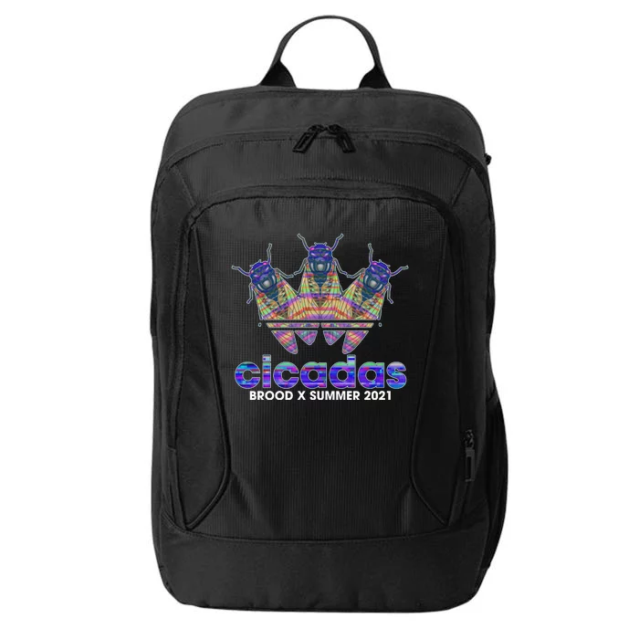 Cicadas Brood X Summer 2021 Sport Logo City Backpack