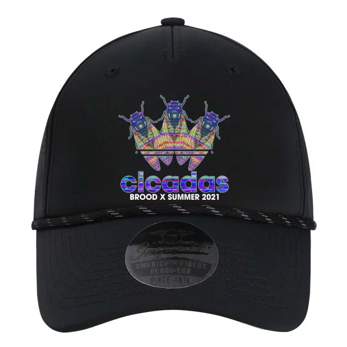 Cicadas Brood X Summer 2021 Sport Logo Performance The Dyno Cap