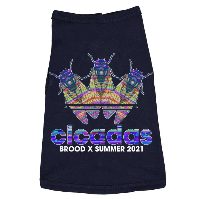 Cicadas Brood X Summer 2021 Sport Logo Doggie Tank