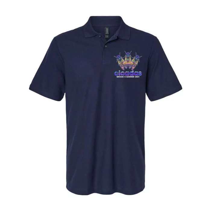 Cicadas Brood X Summer 2021 Sport Logo Softstyle Adult Sport Polo