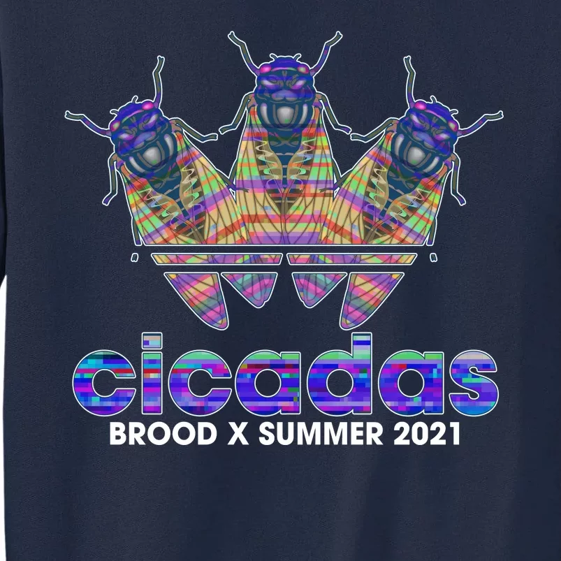 Cicadas Brood X Summer 2021 Sport Logo Tall Sweatshirt