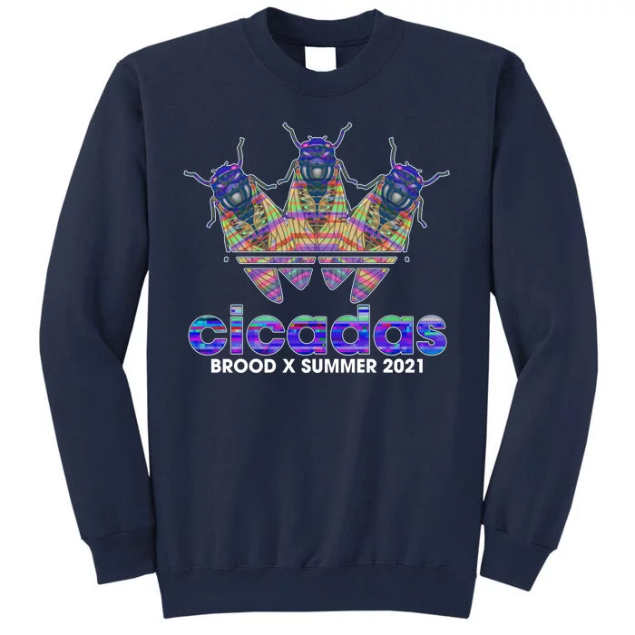 Cicadas Brood X Summer 2021 Sport Logo Tall Sweatshirt