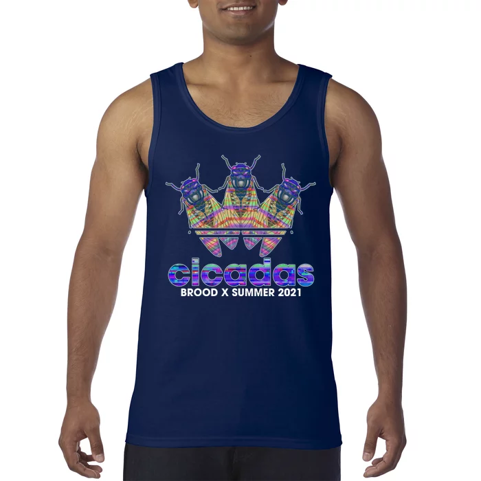 Cicadas Brood X Summer 2021 Sport Logo Tank Top