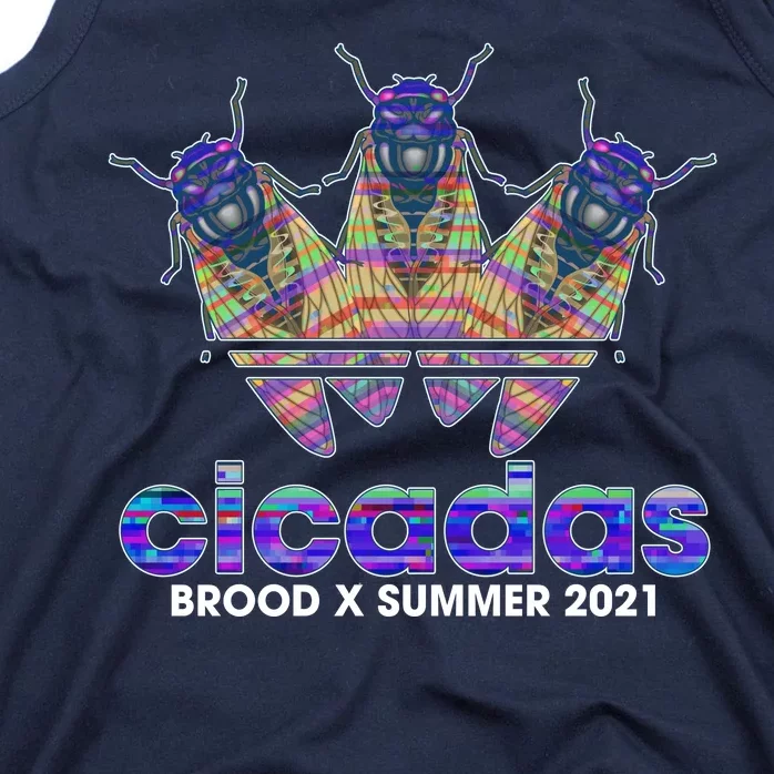 Cicadas Brood X Summer 2021 Sport Logo Tank Top