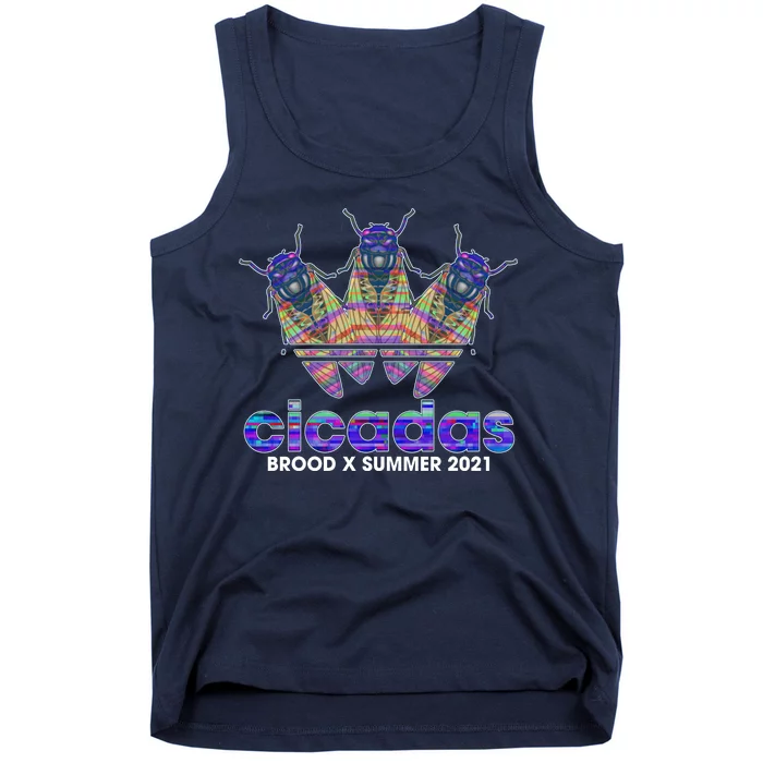 Cicadas Brood X Summer 2021 Sport Logo Tank Top