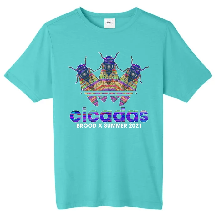 Cicadas Brood X Summer 2021 Sport Logo ChromaSoft Performance T-Shirt