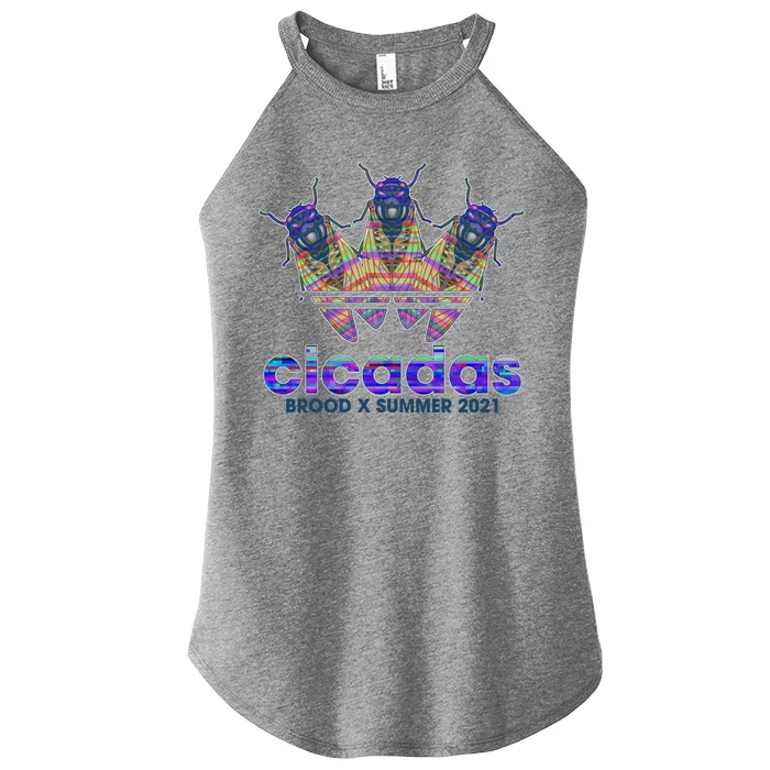 Cicadas Brood X Summer 2021 Sport Logo Women’s Perfect Tri Rocker Tank