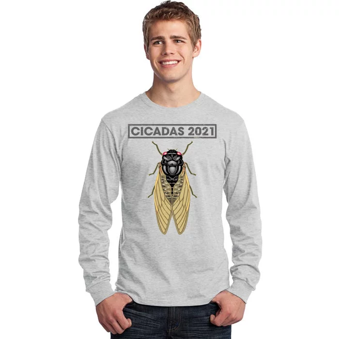 Cicadas Summer Brood X 2021 Tall Long Sleeve T-Shirt