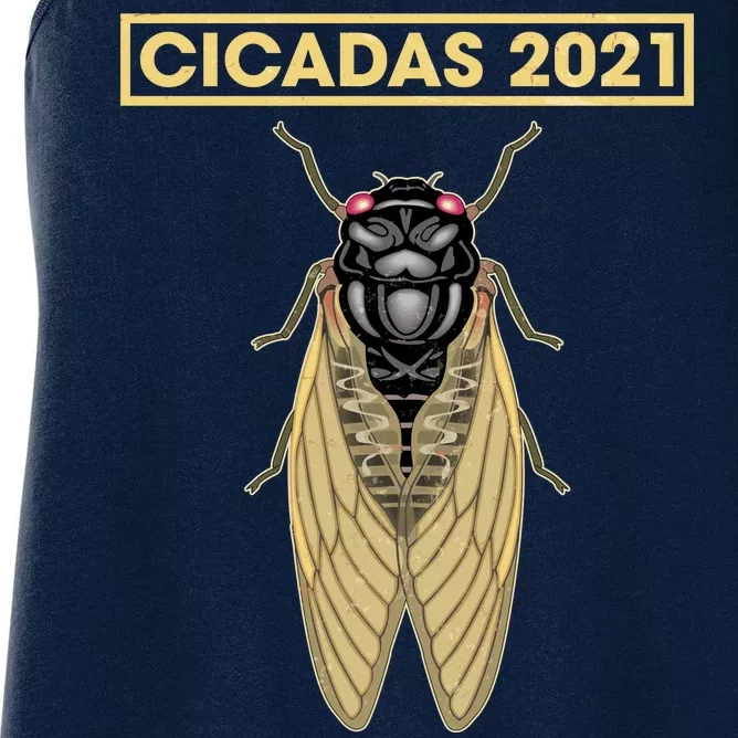 Cicadas Summer Brood X 2021 Women's Racerback Tank