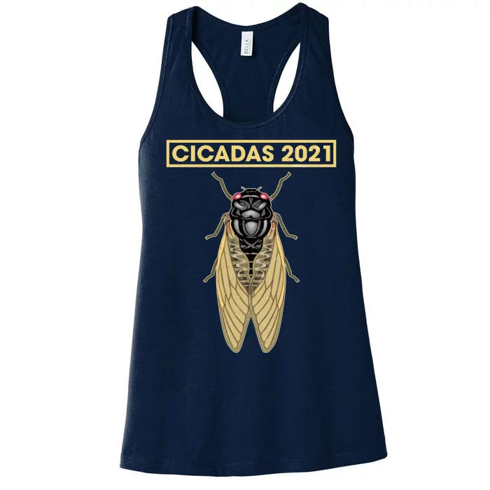 Cicadas Summer Brood X 2021 Women's Racerback Tank