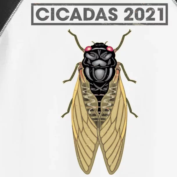 Cicadas Summer Brood X 2021 Toddler Fine Jersey T-Shirt