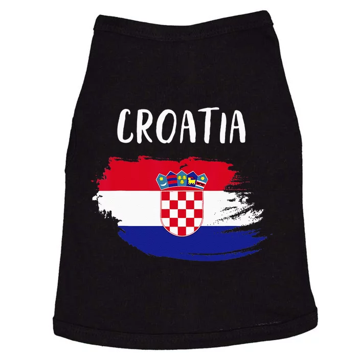 Croatia Indepedence Day Croatia Flag Doggie Tank