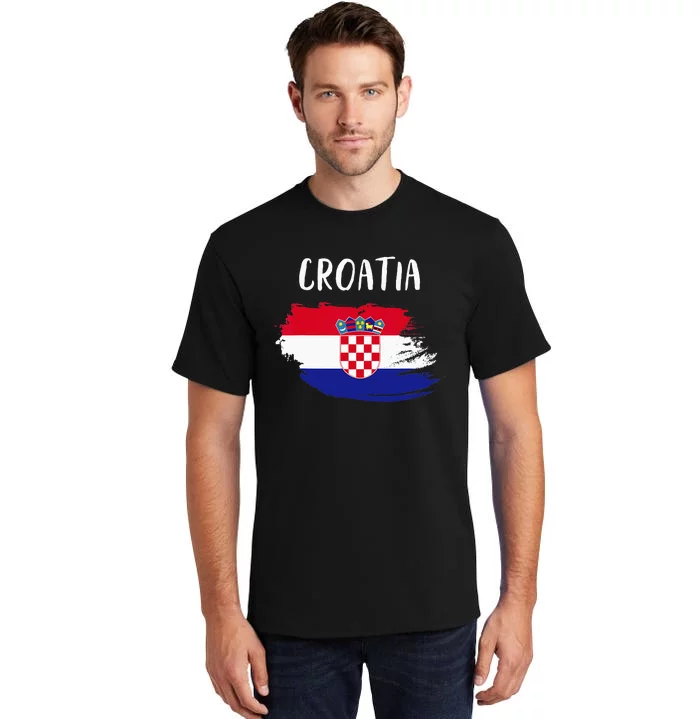 Croatia Indepedence Day Croatia Flag Tall T-Shirt