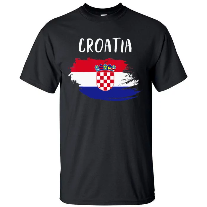 Croatia Indepedence Day Croatia Flag Tall T-Shirt