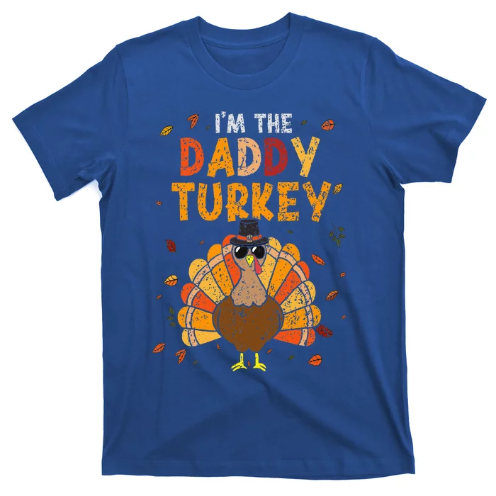 Cool I'm Daddy Turkey Thankful Papa Happy Thanksgiving Dad T-Shirt