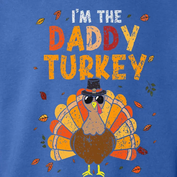 Cool I'm Daddy Turkey Thankful Papa Happy Thanksgiving Dad Toddler Hoodie