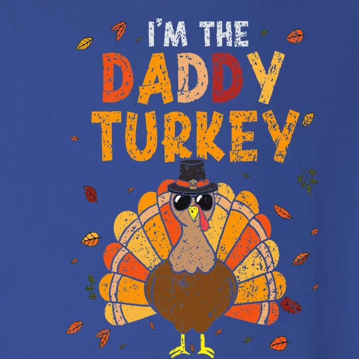 Cool I'm Daddy Turkey Thankful Papa Happy Thanksgiving Dad Toddler Long Sleeve Shirt