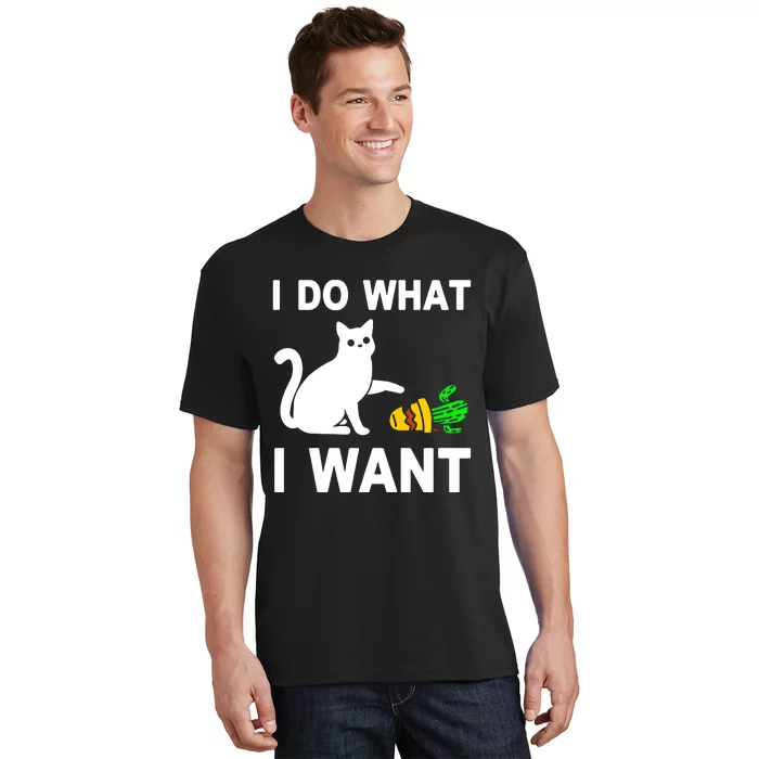 Cat I Do What I Want T-Shirt