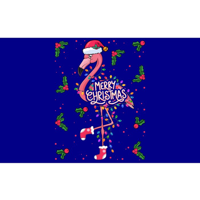 Christmas IM Dreaming Of A Pink Christmas Festive Flamingo Cool Gift Bumper Sticker