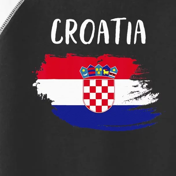 Croatia indepedence day croatia flag Toddler Fine Jersey T-Shirt