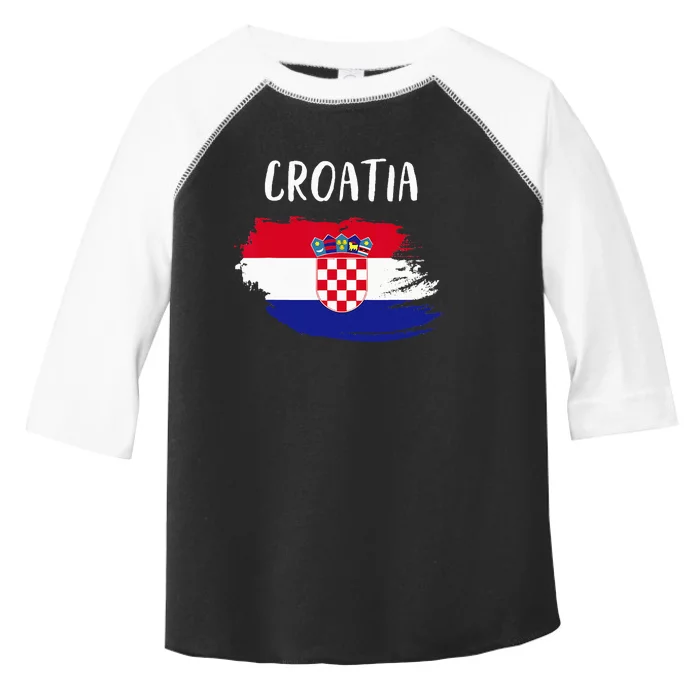 Croatia indepedence day croatia flag Toddler Fine Jersey T-Shirt