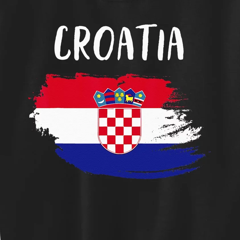 Croatia indepedence day croatia flag Kids Sweatshirt