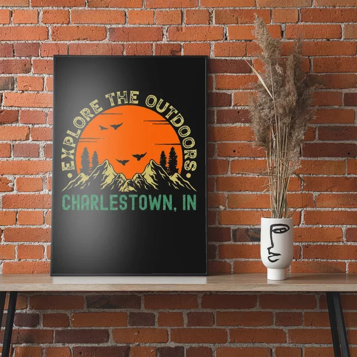 Charlestown Indiana Explore The Outdoors Poster