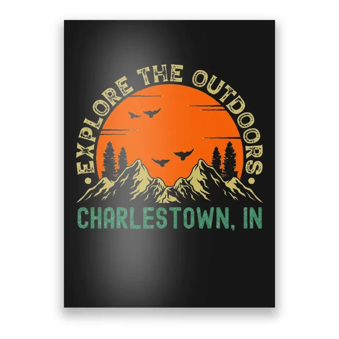 Charlestown Indiana Explore The Outdoors Poster