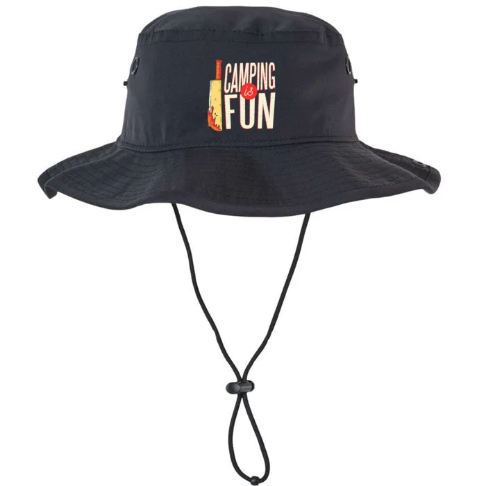 Camping Is Fun Horror Theme Legacy Cool Fit Booney Bucket Hat