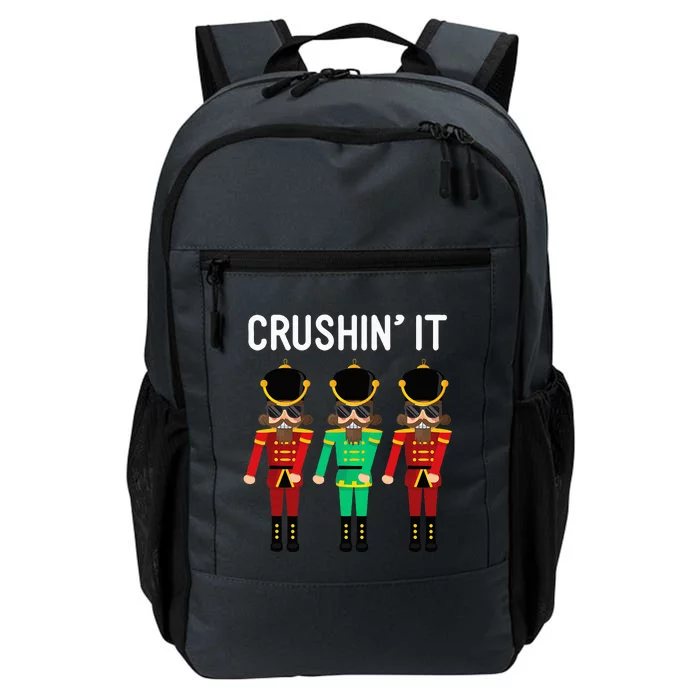 Crushin It Flossing Nutcracker Christmas Dance Daily Commute Backpack