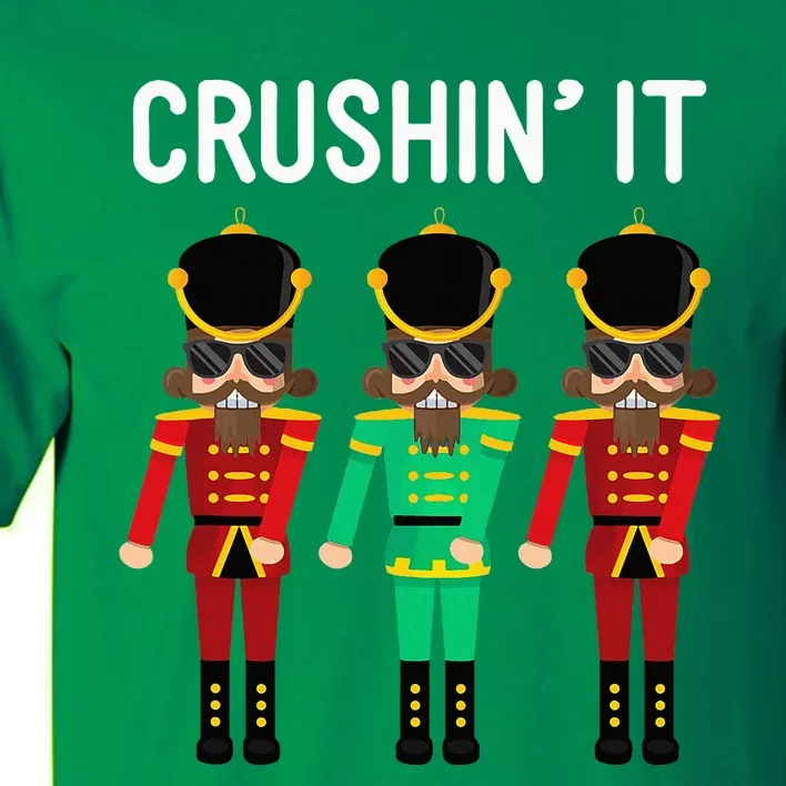 Crushin It Flossing Nutcracker Christmas Dance Tall T-Shirt