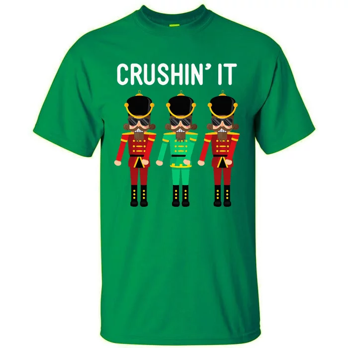 Crushin It Flossing Nutcracker Christmas Dance Tall T-Shirt