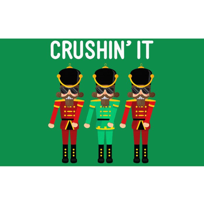 Crushin It Flossing Nutcracker Christmas Dance Bumper Sticker