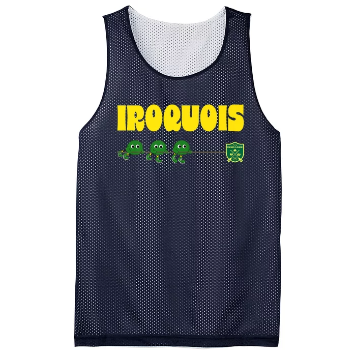 CEL Iroquois Fuzzy Tug Of War Premium Mesh Reversible Basketball Jersey Tank