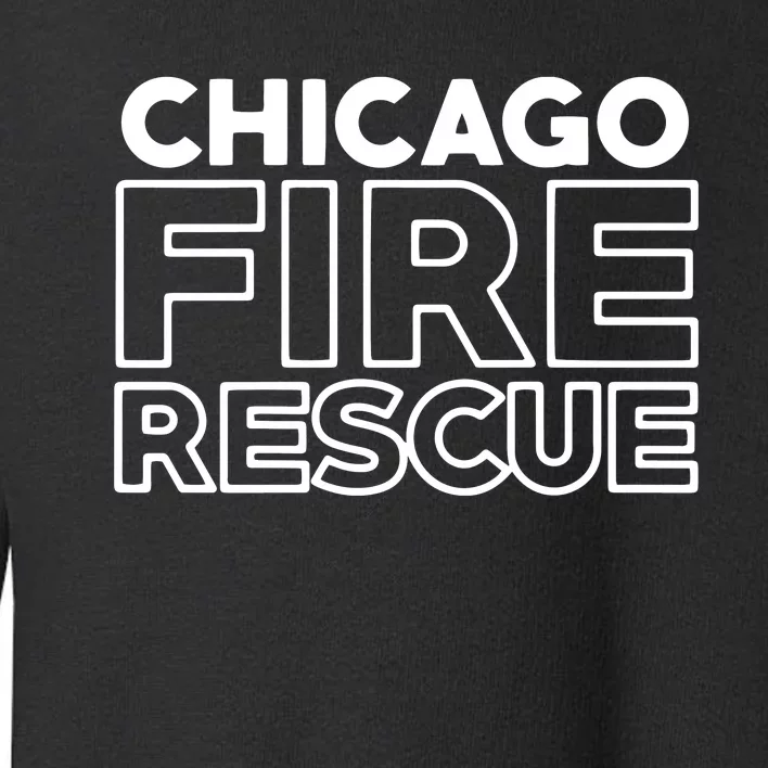 Chicago Illinois Fire Rescue Department Firefighters Firemen Toddler Sweatshirt