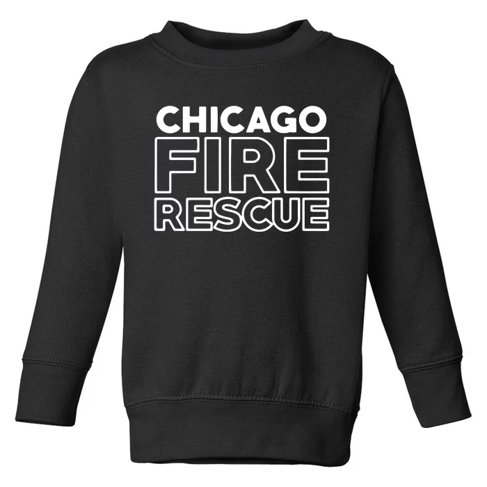 Chicago Illinois Fire Rescue Department Firefighters Firemen Toddler Sweatshirt