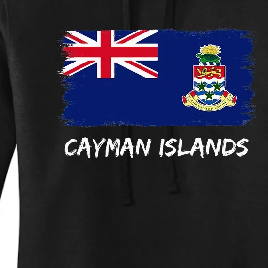 Cayman Islands Flag Women's Pullover Hoodie