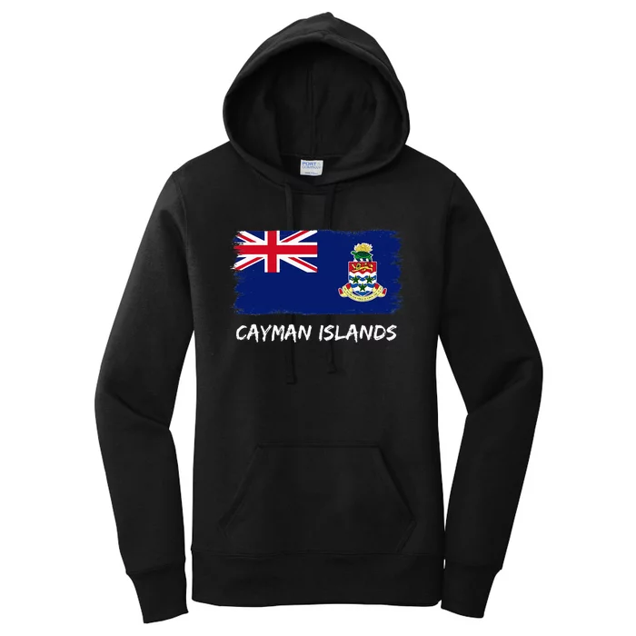 Cayman Islands Flag Women's Pullover Hoodie