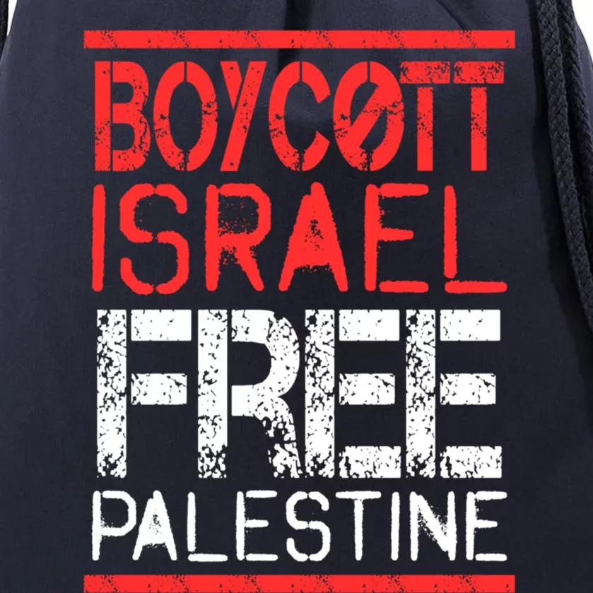 Cott Israel Free Palestine Gaza War Awareness Quote Cute Gift Drawstring Bag