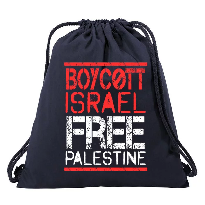 Cott Israel Free Palestine Gaza War Awareness Quote Cute Gift Drawstring Bag