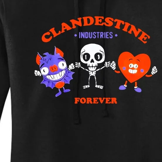 Clandestine Industries Forever Clandestine Industries Forever Women's Pullover Hoodie